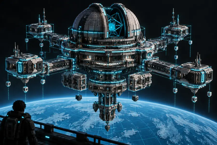 Litematic build prepared for conversion